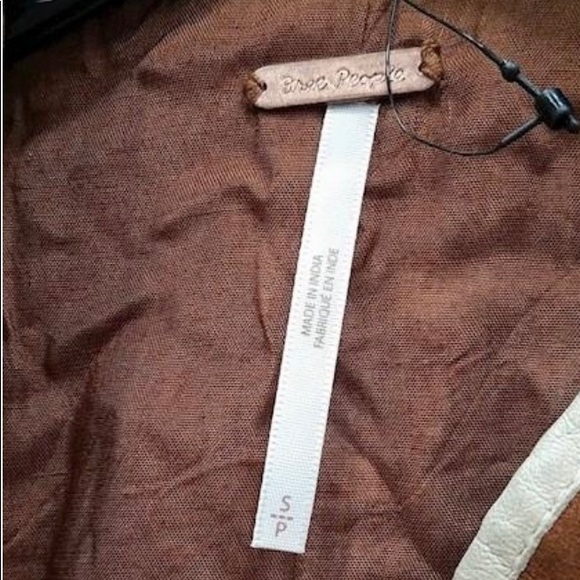 Free People Cavalier Suede Coat Small, Extremely Rare - Picture 16 of 16